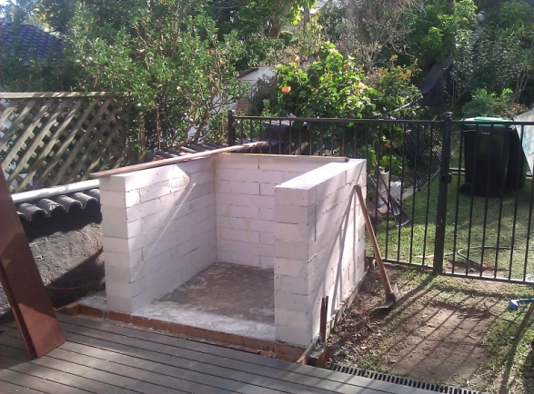 base for pizza oven